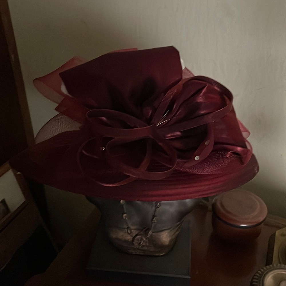 Soft fabric dress hat